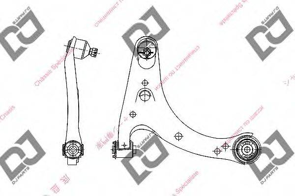 DJ PARTS DA1373 Важіль незалежної підвіски колеса, підвіска колеса