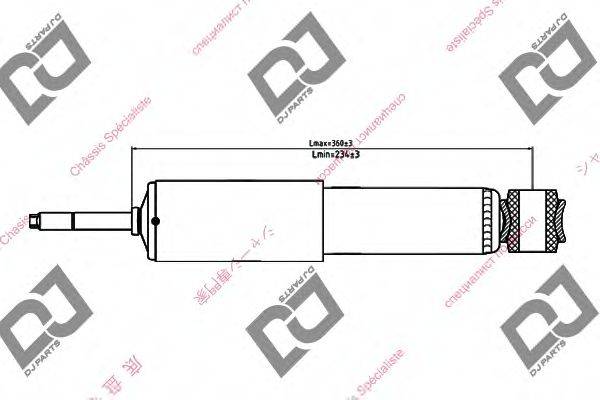 DJ PARTS DS1433GT Амортизатор