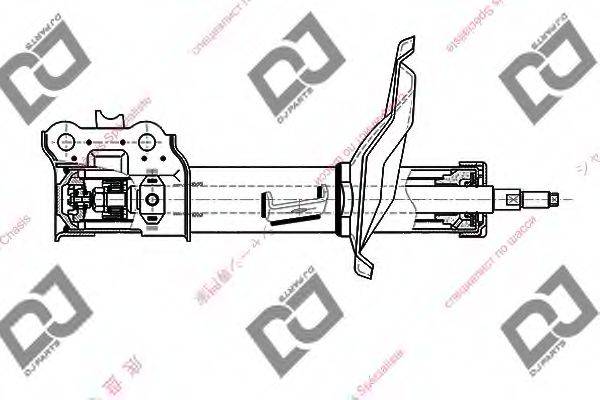 DJ PARTS DS1729GS Амортизатор