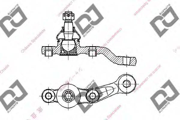 DJ PARTS DB1203 несучий / напрямний шарнір