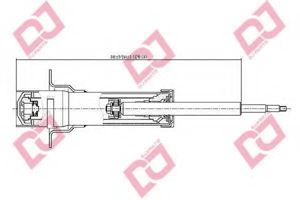 DJ PARTS DS1751GS Амортизатор