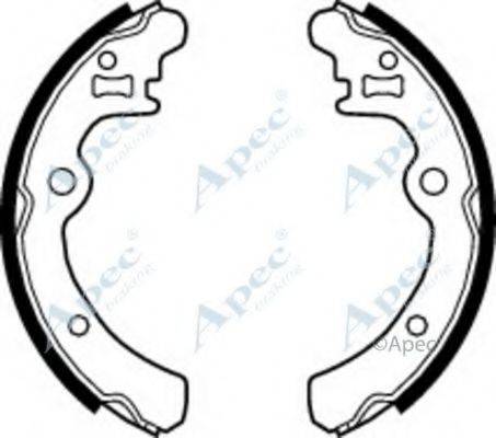 APEC BRAKING SHU445 Гальмівні колодки