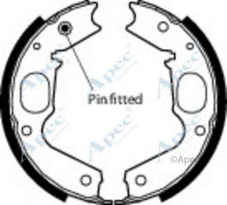APEC BRAKING SHU616 Гальмівні колодки