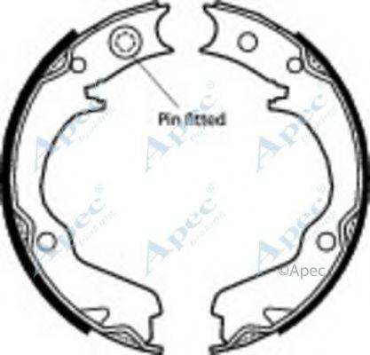 APEC BRAKING SHU708 Гальмівні колодки