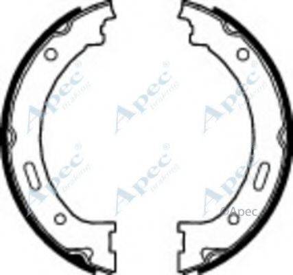 APEC BRAKING SHU758 Гальмівні колодки