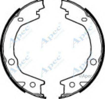 APEC BRAKING SHU763 Гальмівні колодки