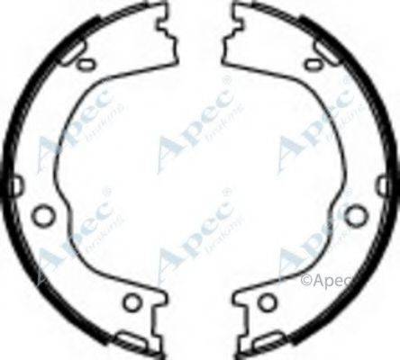 APEC BRAKING SHU788 Гальмівні колодки