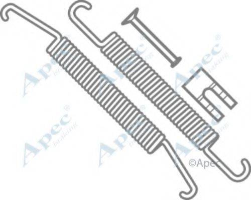 APEC BRAKING KIT711 Комплектуючі, гальмівна колодка