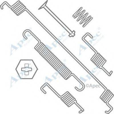 APEC BRAKING KIT749 Комплектуючі, гальмівна колодка