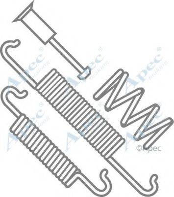 APEC BRAKING KIT959 Комплектуючі, гальмівна колодка