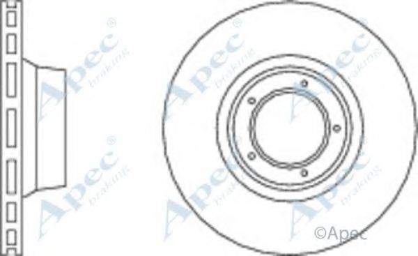 APEC BRAKING DSK672 гальмівний диск