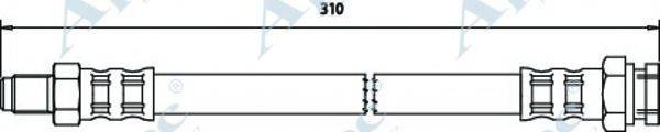 APEC BRAKING HOS3033 Гальмівний шланг