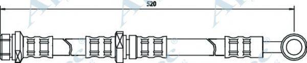 APEC BRAKING HOS3278 Гальмівний шланг