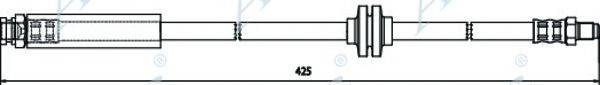 APEC BRAKING HOS3587 Гальмівний шланг