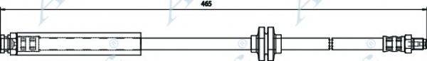 APEC BRAKING HOS3683 Гальмівний шланг