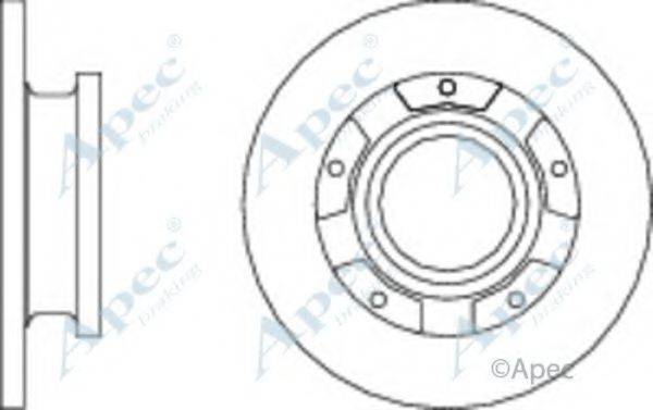 APEC BRAKING DSK2977 гальмівний диск