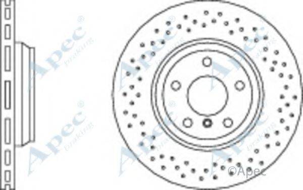 APEC BRAKING DSK3021 гальмівний диск