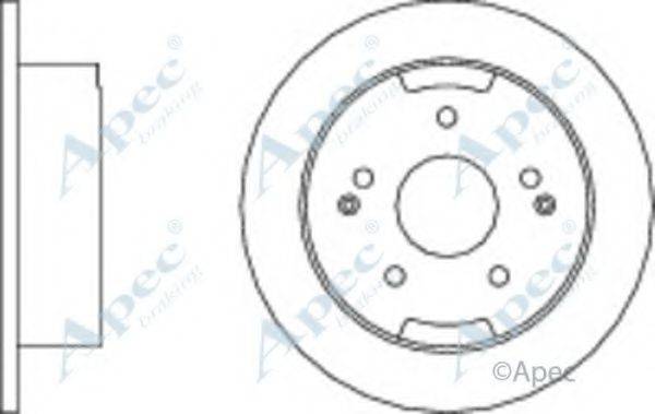 APEC BRAKING DSK2995 гальмівний диск