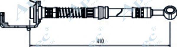 APEC BRAKING HOS4132 Гальмівний шланг