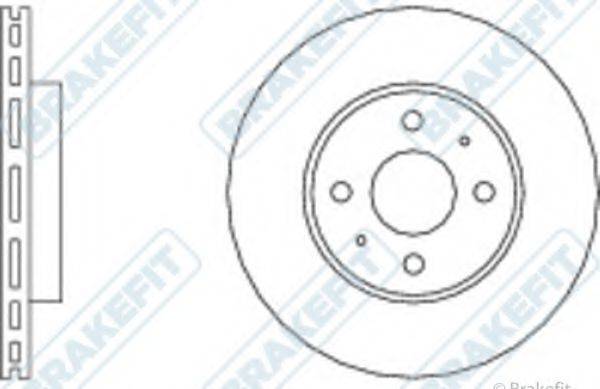 APEC BRAKING DK6153 гальмівний диск