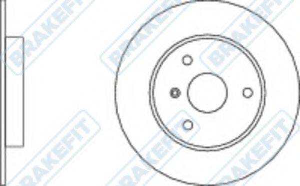 APEC BRAKING DK6261 гальмівний диск