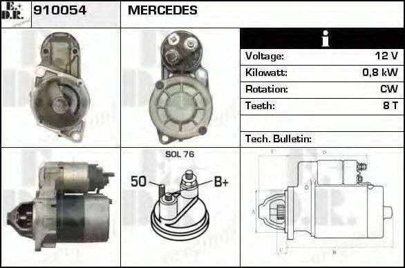 EDR 910054 Стартер