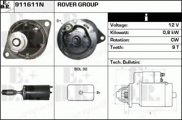 EDR 911611N Стартер