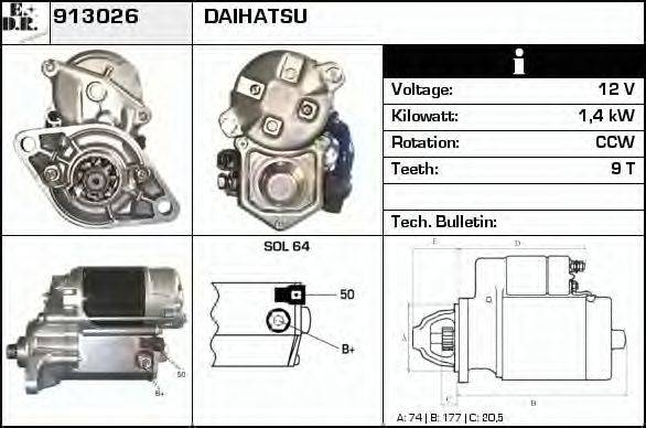 EDR 913026 Стартер