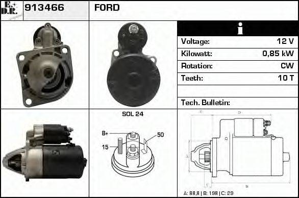 EDR 913466 Стартер