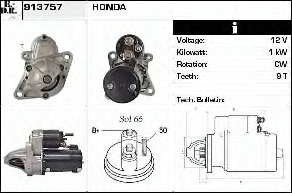 EDR 913757 Стартер