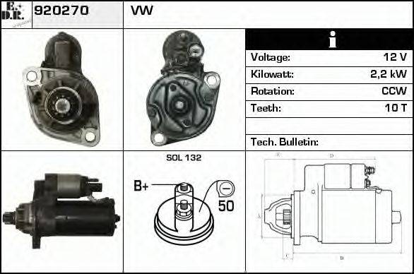 EDR 920270 Стартер