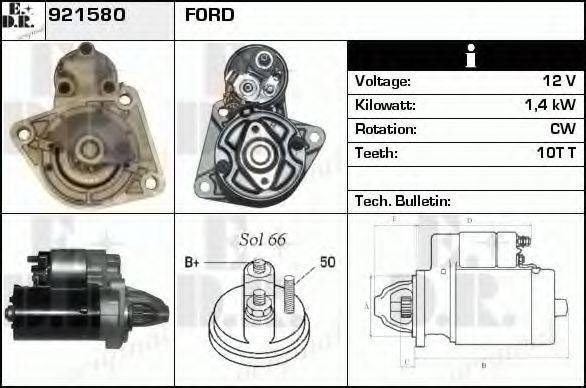 EDR 921580 Стартер