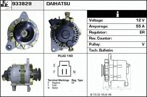 EDR 933829 Генератор