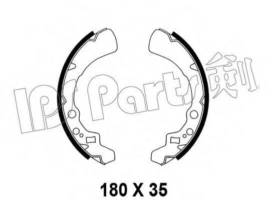 IPS PARTS IBL4606 Гальмівні колодки