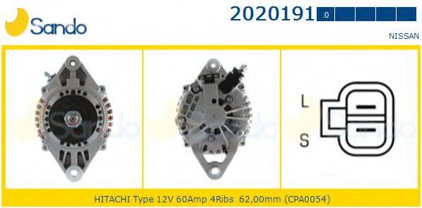 SANDO 20201910 Генератор