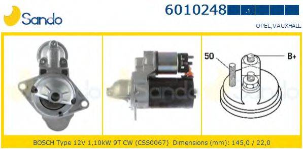 SANDO 60102481 Стартер