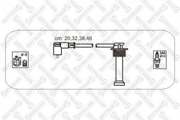 STELLOX 1038143SX Комплект дротів запалювання