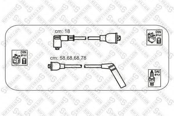 STELLOX 1038225SX Комплект дротів запалювання