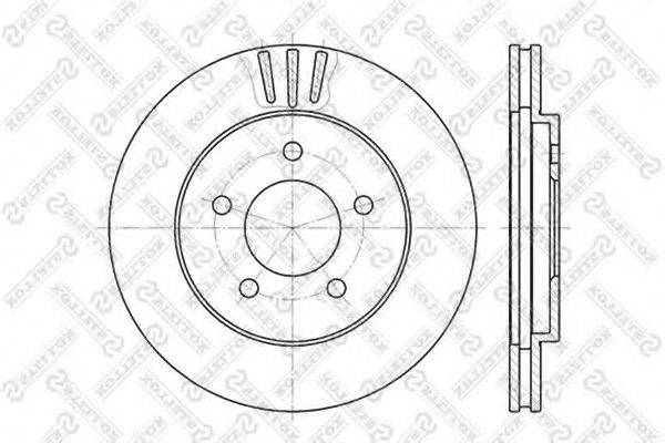 STELLOX 60209301VSX гальмівний диск