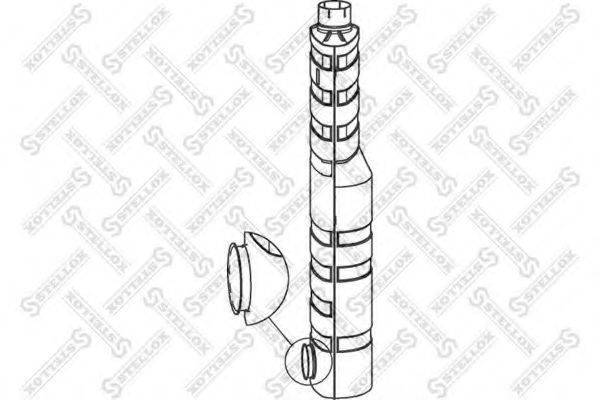 STELLOX 8203076SX Середній/кінцевий глушник ОГ