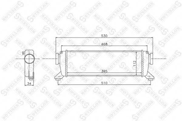 STELLOX 1040042SX Інтеркулер