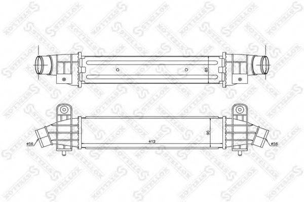 STELLOX 1040132SX Інтеркулер