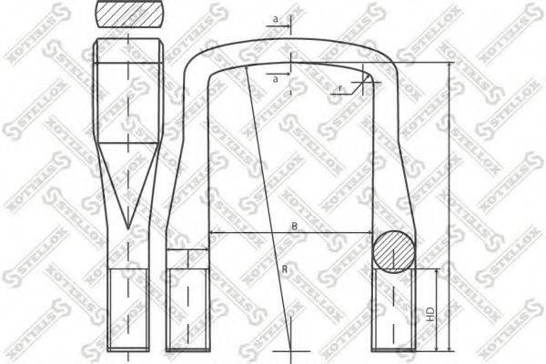 STELLOX 8464276SX Драбина ресори