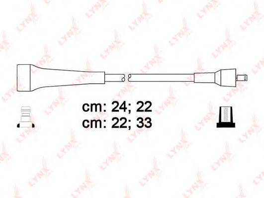 LYNXAUTO SPC6311 Комплект дротів запалювання
