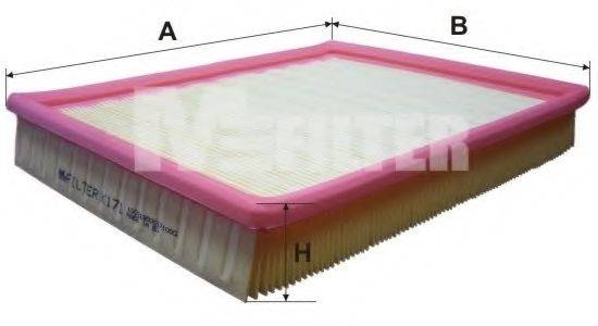 MFILTER K171 Повітряний фільтр