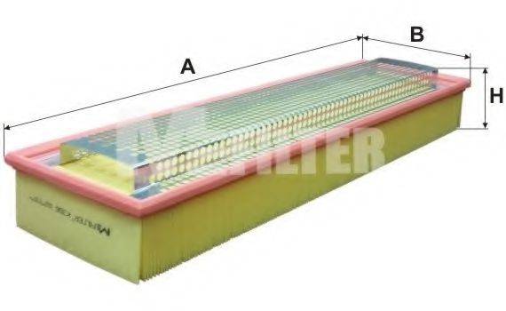 MFILTER K356 Повітряний фільтр