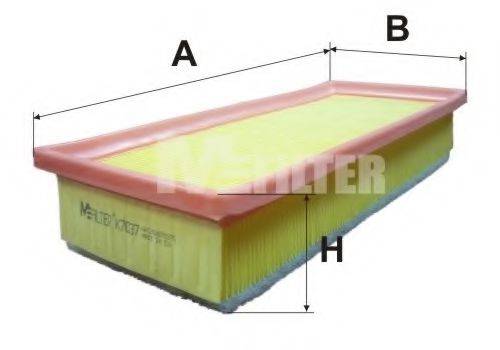 MFILTER K7037 Повітряний фільтр