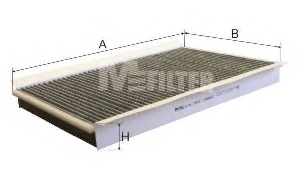 MFILTER K986C Фільтр, повітря у внутрішньому просторі