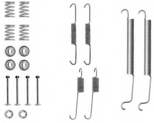 HELLA PAGID 8DZ355200431 Комплектуючі, гальмівна колодка