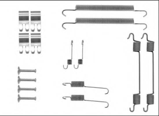 HELLA PAGID 8DZ355205841 Комплектуючі, гальмівна колодка